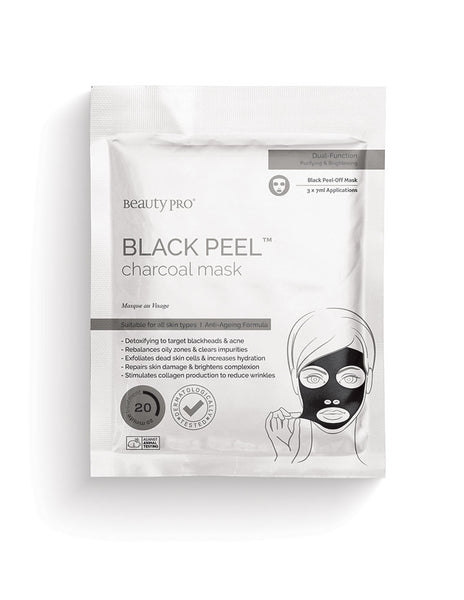 BlackPeel Charcoal mask, Facial Mask  - MinorityBeauty