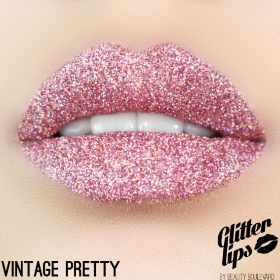 Glitter Lips - Vintage Pretty available at Minority Beauty Online. –  MinorityBeauty