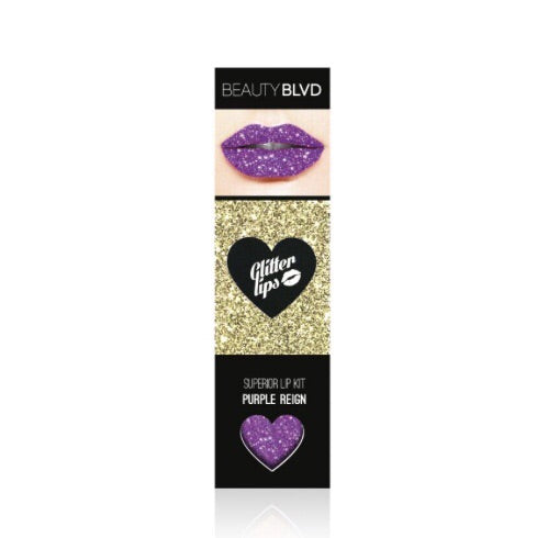 Glitter Lips - Purple Reign, Lipstick  - MinorityBeauty