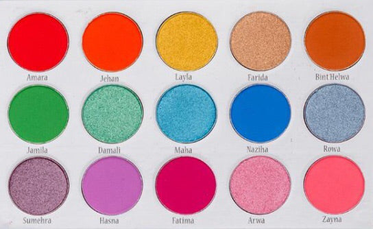 Eyeshadow Palette - Hasina, Eyeshadow  - MinorityBeauty