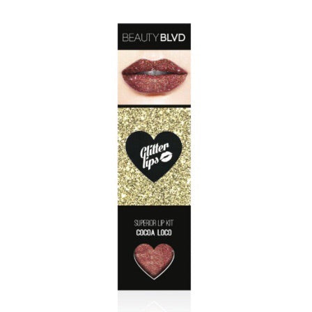 Glitter Lips - Cocoa Loco, Lipstick  - MinorityBeauty