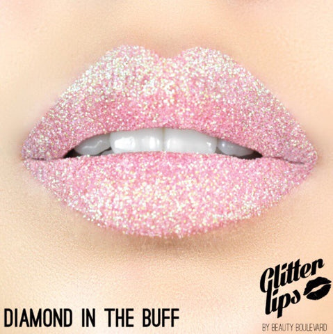 Glitter Lips - Diamond in the Buff, Lipstick  - MinorityBeauty
